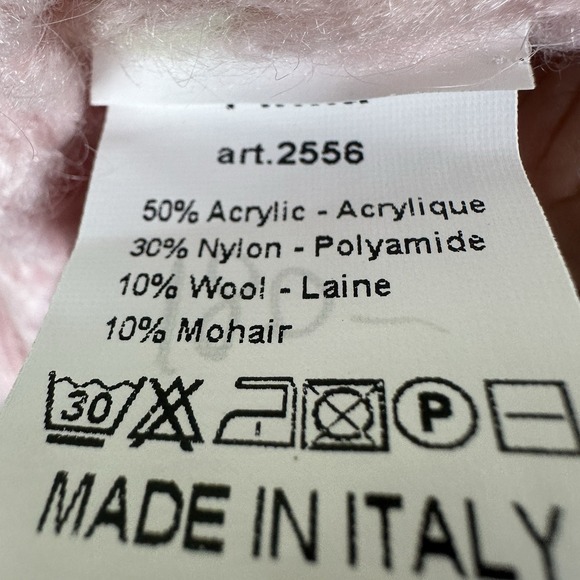 Vanessa Scott Women's M (See Desc) Pastel Multicolor Striped Sweater Boho NEW - Picture 4 of 8